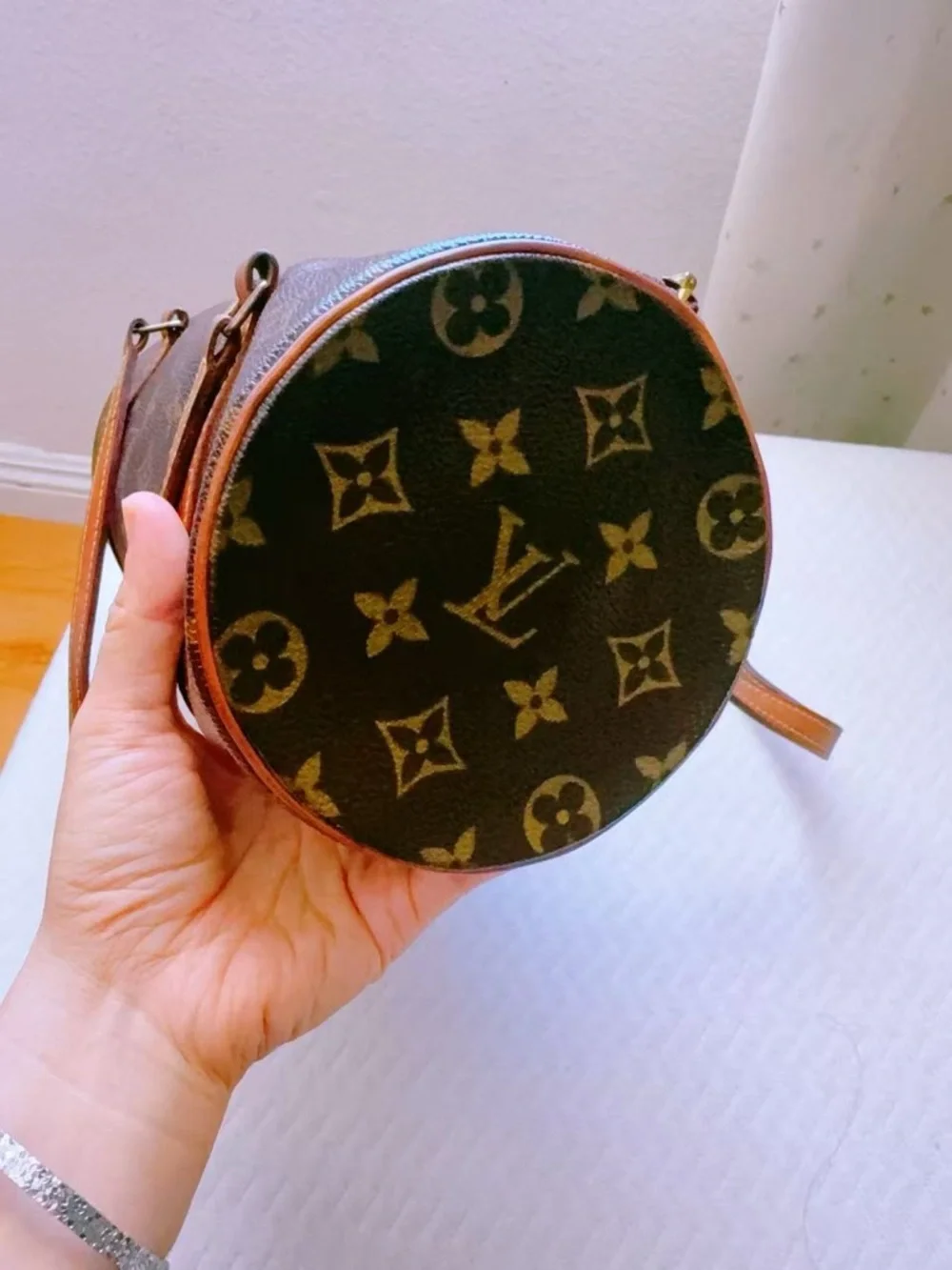 Louis Vuitton Monogram Papillon 26 Shoulder Bag -‎ Brown Monogram